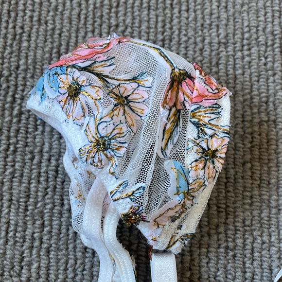 Victorias Secret Dream Angels Bustier floral lace sz 32C - Picture 5 of 11